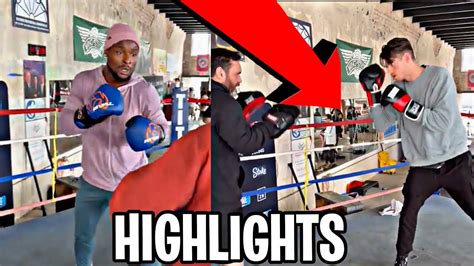 MISFITS BOXING 006 FULL CARD OPEN WORKOUT HIGHLIGHTS - YouTube