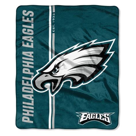 Philadelphia Eagles Royal Plush Blanket Throw 50 x 60 - SWIT Sports