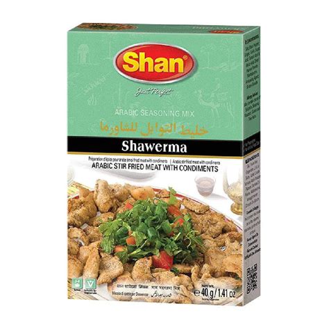 Buy Shan Masala Arabic Shawerma Spice 40g Online | South Asian Central