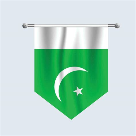 Pakistani fabric flag design with realistic look 25790986 Vector Art at Vecteezy