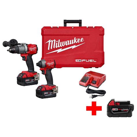 Milwaukee - Power Tool Combo Kits - Power Tools - The Home Depot