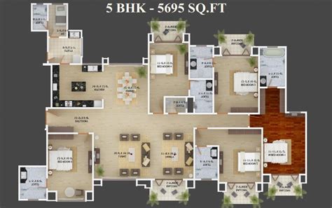 Mantri Espana 4 & 5 Bedroom Apartments Bangalore