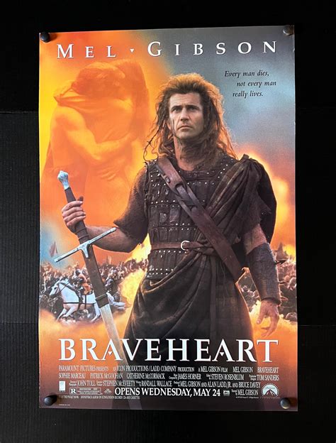 Braveheart Original Movie Poster - Etsy Australia