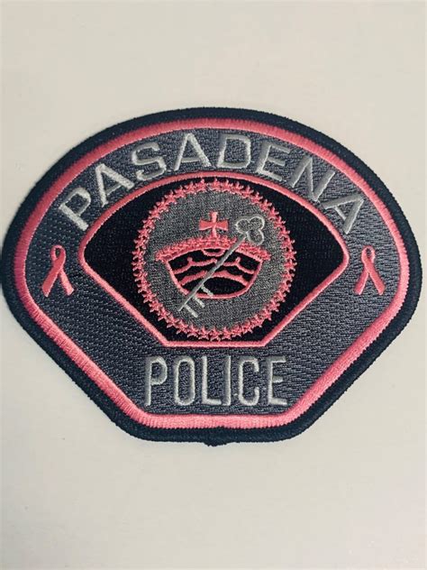 Pasadena Police Department's 2021 Pink Patch Project - City Council ...