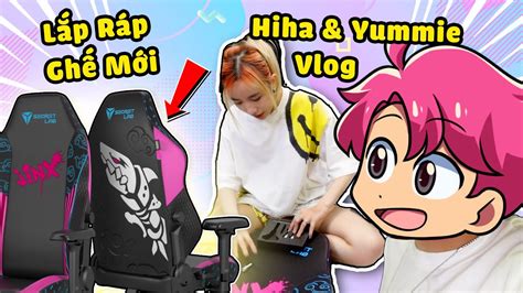 HIHA VÀ YUMMIE TẬU CHIẾC GHẾ GAMING 20 TRIỆU SIÊU XỊN( Hiha và Yummie Vlog ) 😍 - YouTube