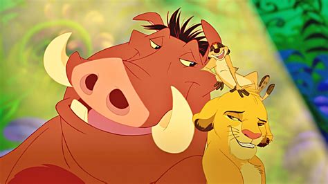 Timon and Pumbaa & Simba, Timon (The Lion King), Simba, Pumbaa (The Lion King), Disney, HD ...