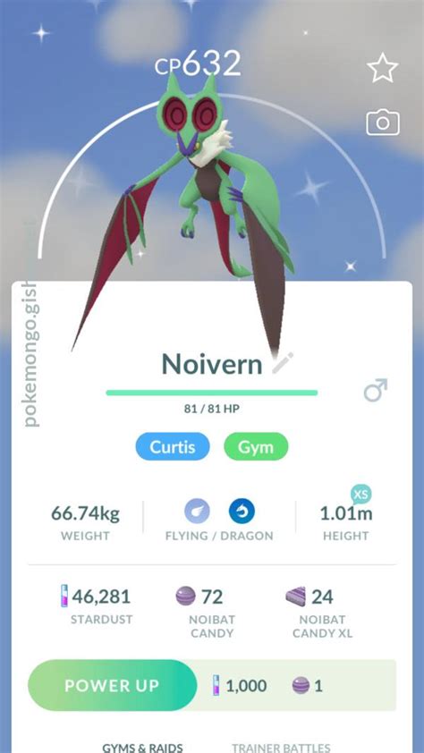 Shiny Noivern - Pokemon Go