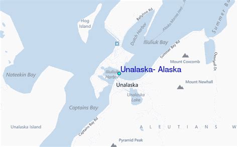 Unalaska, Alaska Tide Station Location Guide