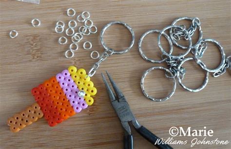 How to Make a Perler Bead Keychain Instructions