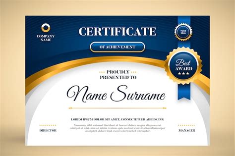 Winner Certificate Images - Free Download on Freepik