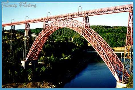 GARABIT VIADUCT BRIDGE MAP - TravelsFinders.Com