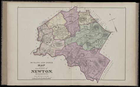 Atlas of the city of Newton, Middlesex Co., Massachusetts - Norman B ...