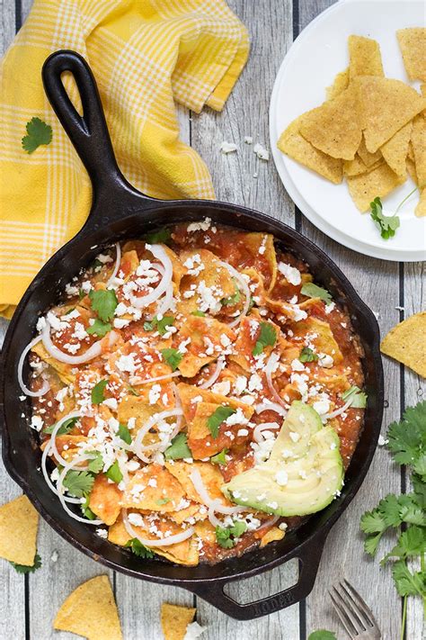 How to Make Chilaquiles Rojos in a Flash - Cooking The Globe