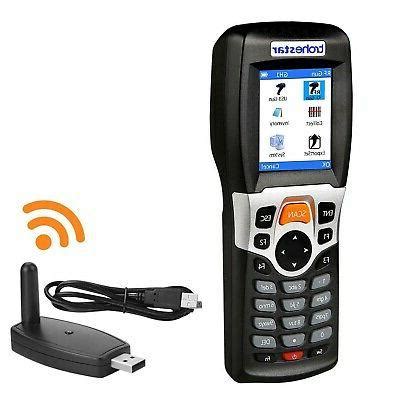 Trohestar Wireless Barcode Scanner 1D/2D/QR/PDF417 Barcode Reader Handhold