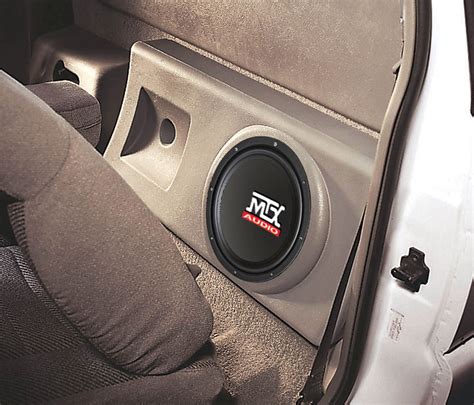 Chevrolet S-10 Regular Cab 1995-2003 ThunderForm Custom Subwoofer Enclosure | MTX Audio ...