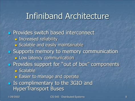 PPT - Infiniband Architecture PowerPoint Presentation, free download ...