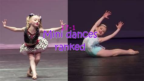 Dance Moms//Mini solos ranked - YouTube