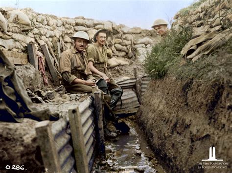 Vimy Foundation's 'Great War In Colour' Project Includes Colourized Photos From First World War ...