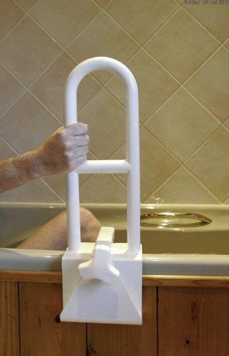 Bath Tub Grab Bar [Electronics] - Bathtub grab bar with hand-holds for added security. Clamp can ...