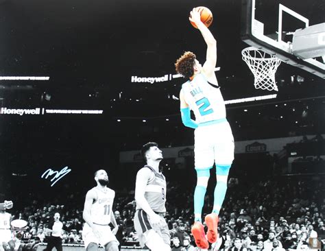 LaMelo Ball Signed Hornets 16x20 Photo (JSA) | Pristine Auction