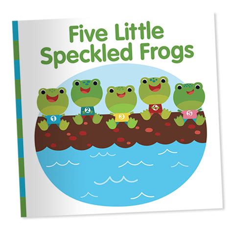 Five Little Speckled Frogs Board Book – Experience Early Learning