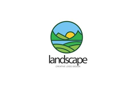 landscape logo | Creative Market