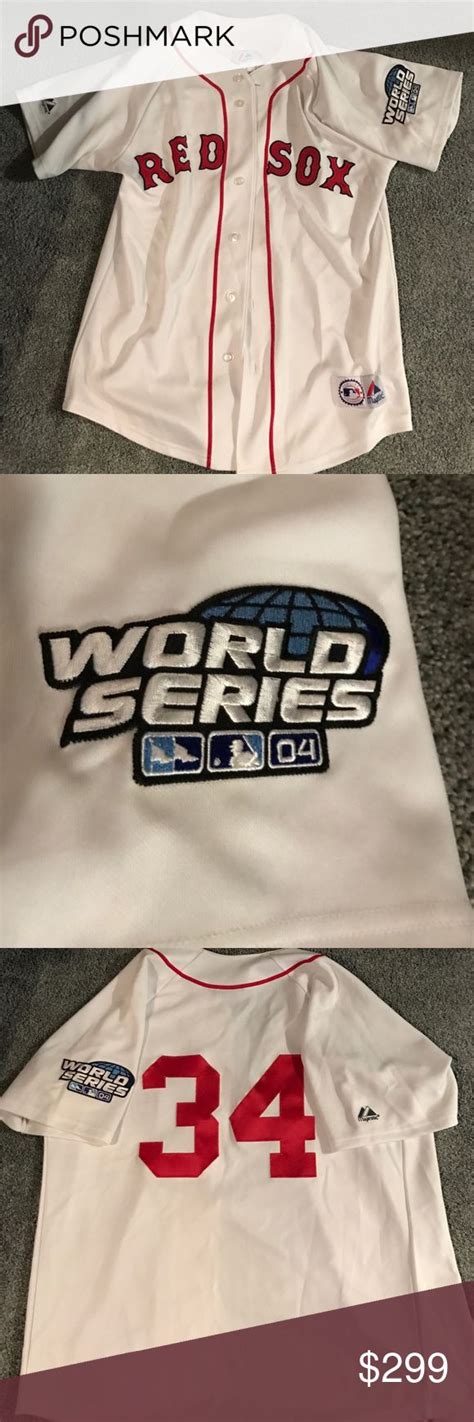 NWOT. Red Sox,David Ortiz World Series jersey | Jersey, World series ...