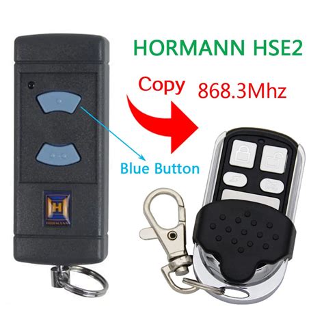 Hormann HSE2 868.3Mhz Garage Door/Gate Remote Control Replacement ...