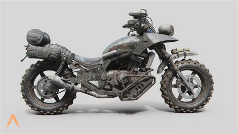 ArtStation - Days Gone: Bike Model, Andrew Averkin | Rat bike, Concept ...