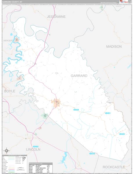 Garrard County, KY Maps