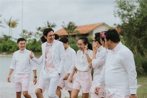 Adipati Dolken & Canti Tachril Beach Wedding by Sheraton Belitung Resort | Bridestory.com