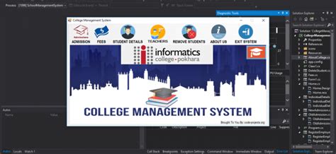 College Management System in C# with source code | Complete Project ...