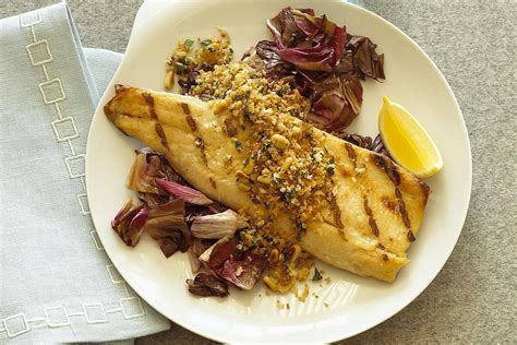 Pan-Fried Trout with Garlic and Lemon Recipe