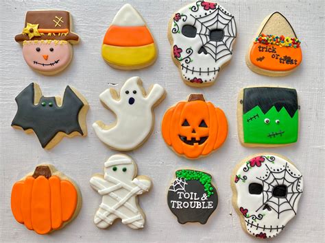 Halloween Cookies | Etsy