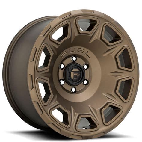 17" Fuel Wheels D687 Vengeance Bronze Off-Road Rims #FL211-1