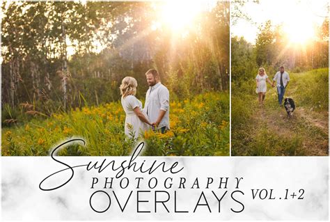 Sunshine Overlays Bundle Vol 1+2 | Layer Styles ~ Creative Market