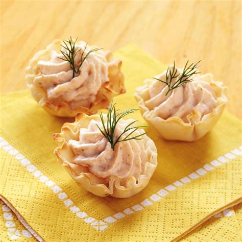 Salmon Mousse Tartlets Recipe | Taste of Home