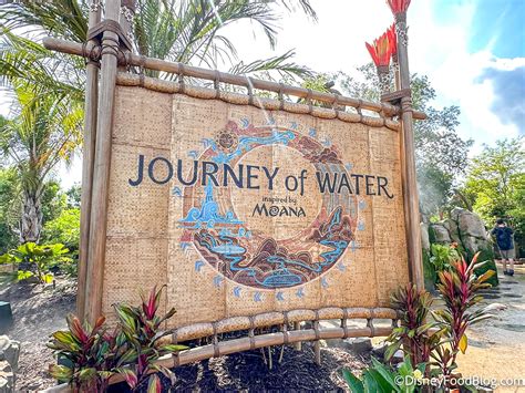 DFB Video: BRAND NEW in EPCOT — Journey of Water Inspired by Moana ...