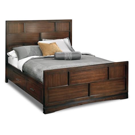 Toronto Queen Storage Bed | American Signature Furniture