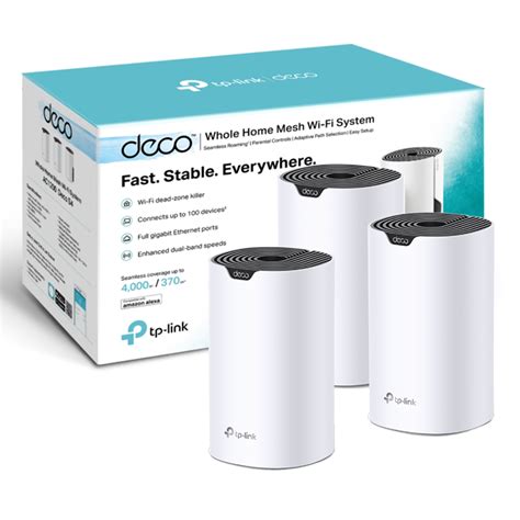 TP-Link Deco S4 - AC1200 Whole Home Mesh Wi-Fi System - Smart & Secure ...