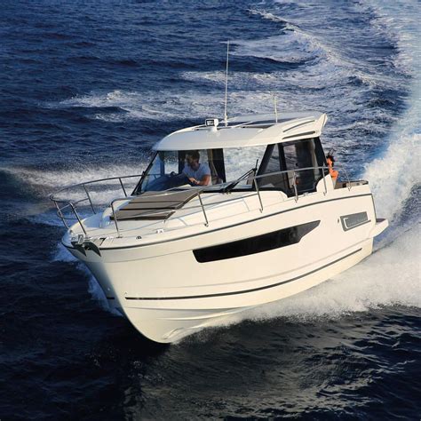 Cabin-Cruiser / Außenborder - MERRY 895 - Jeanneau - Motorboats - zweimotorig / Hardtop / mit ...