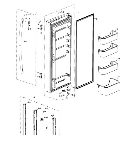 Samsung fridge freezer parts manual