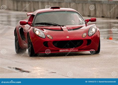 Red Sport Car editorial stock photo. Image of race, prix - 13943273