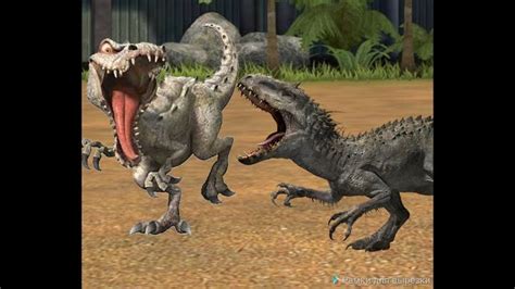 Rudy (ice age) vs indominus Rex (Jurassic world) | Jurassic world ...