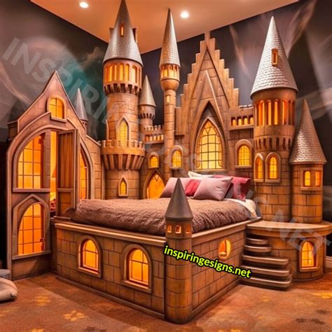 These Giant Harry Potter Hogwarts Castle Kids Beds Bring the Wizarding World To Your Bedroom ...