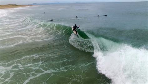 beach of the oceanides in CapBreton - Drone Photography