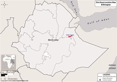 Where is Dire Dawa Located in Ethiopia? | Dire Dawa Location Map in the Ethiopia