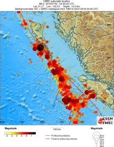 Strong M6.2 earthquake strikes Pacific Northwest at the northern pit of ...