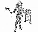 Skyrim Alduin Coloring Pages sketch template