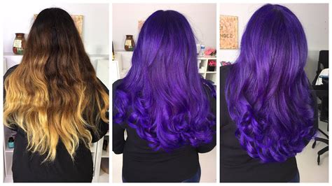 CABELLO MORADO / Cabello Violeta / COLORES FANTASÍA PARA EL CABELLO ...